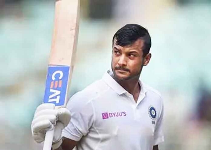 Mayank Agarwal Cricketer