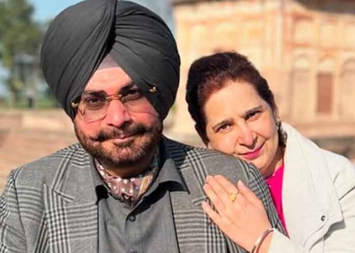 Navjot Kaur and Navjot Singh Sidhu