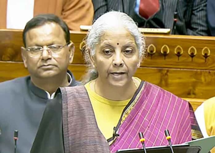 Nirmala Sitharaman in Parliament 1