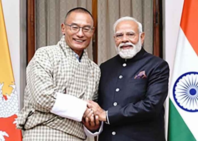 PM Modi Bhutan PM Tshering Tobgay