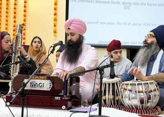 Raag Basant Kirtan Darbar held at Dayton Gurdwara