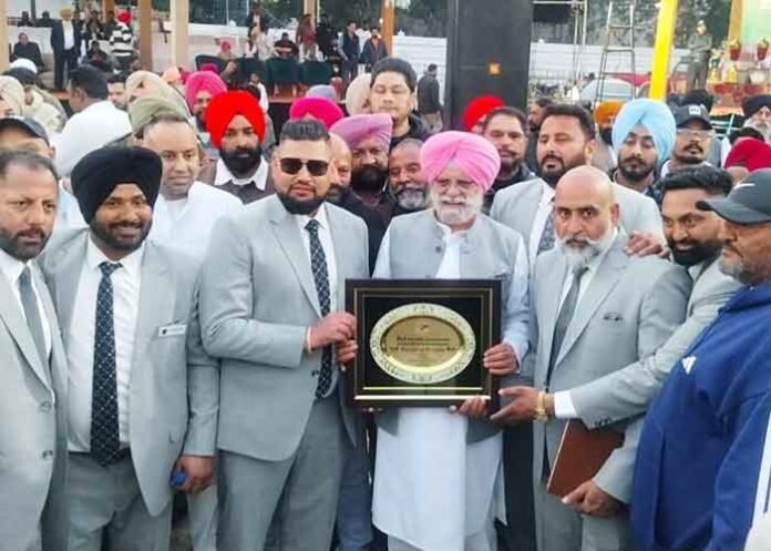 Rana Gurjeet Singh honoured at Kabaddi Championship