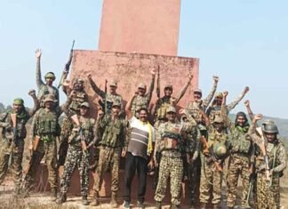 Security forces raze massive Maoist in Chhattisgarh