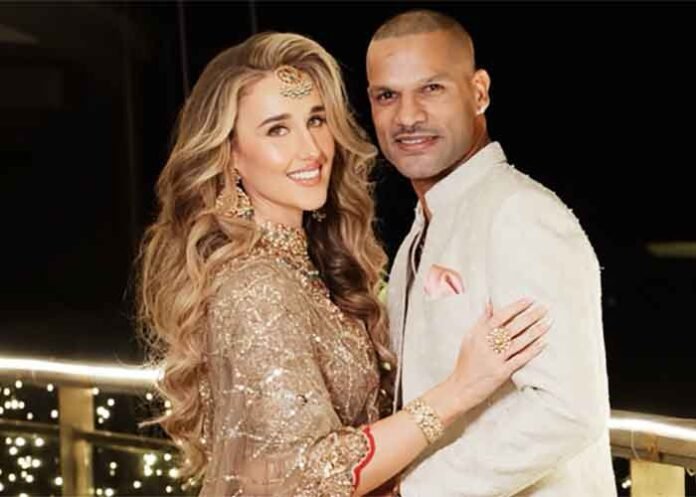 Shikhar Dhawan-Sophie Shine