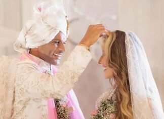 Shikhar Dhawan marries Sophie Shine, releases photos of his wedding Shikhar Dhawan marries Sophie Shine