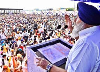 Sukhbir Badal vows to stop Punjab