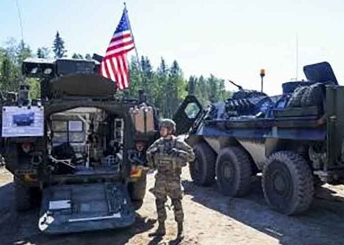 USA commanders army force policemen