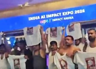 Youth Congress Protest India AI Summit 1