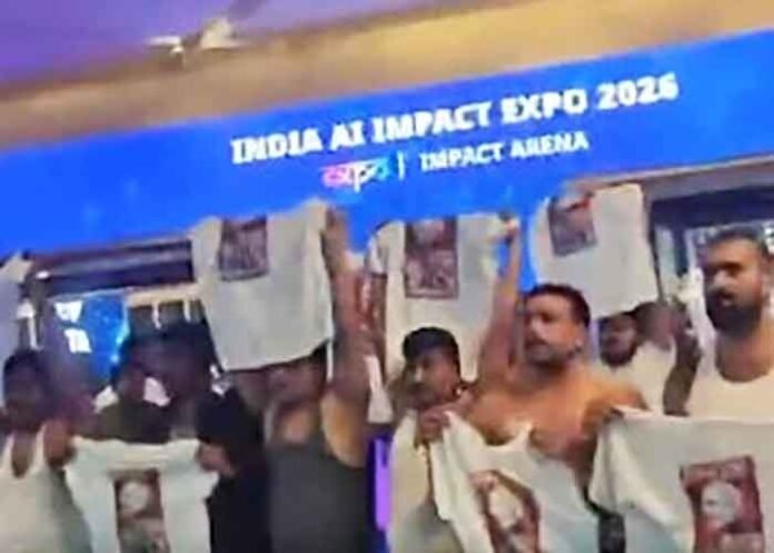 Youth Congress Protest India AI Summit 1