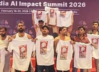 Youth Congress Protest India AI Summit