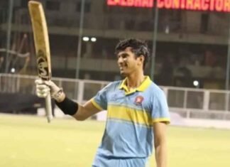Gujarat’s Aarya Desai smashes 193 off 81 balls, in T20 tourney in Surat; considered highest score in the format