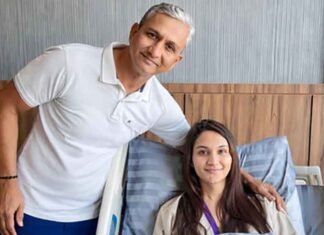 Anaya with Sanjay Bangar after undergoing gender-affirming surgery