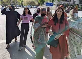Aurat March Islamabad Pakistan women rights protest
