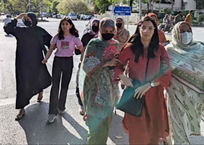Aurat March Islamabad Pakistan women rights protest