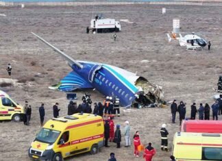 Azerbaijan Airlines plane crash Kazakhstan