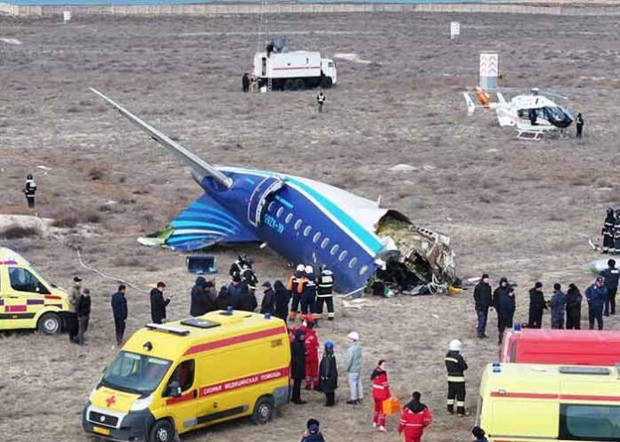 Azerbaijan Airlines plane crash Kazakhstan