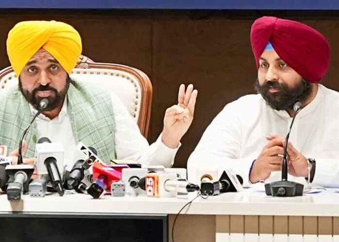 CM Mann and Harjot Singh Bains