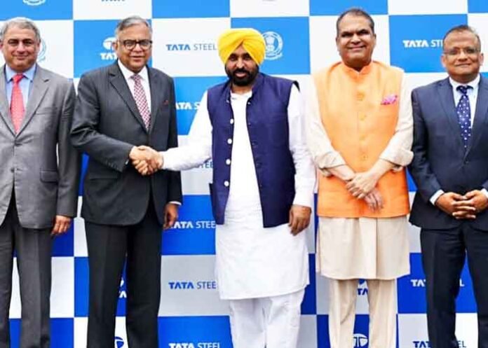 CM Mann inaugurates Tata Steel
