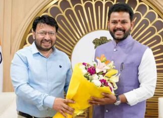 Dr Ravjot Singh meets Union Civil Aviation Minister KR Naidu; Seeks rescue flights for stranded Punjabis Dr Ravjot Singh meets Union Civil Aviation Minister KR Naidu