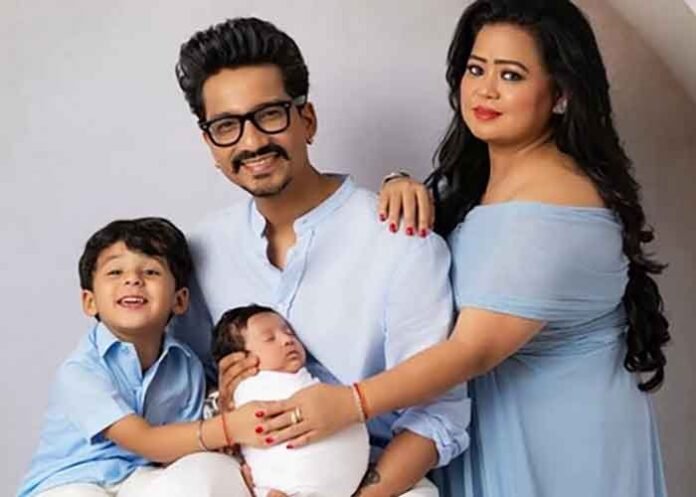 Haarsh-Limbachiyaa-Bharti-Singh-family-pic