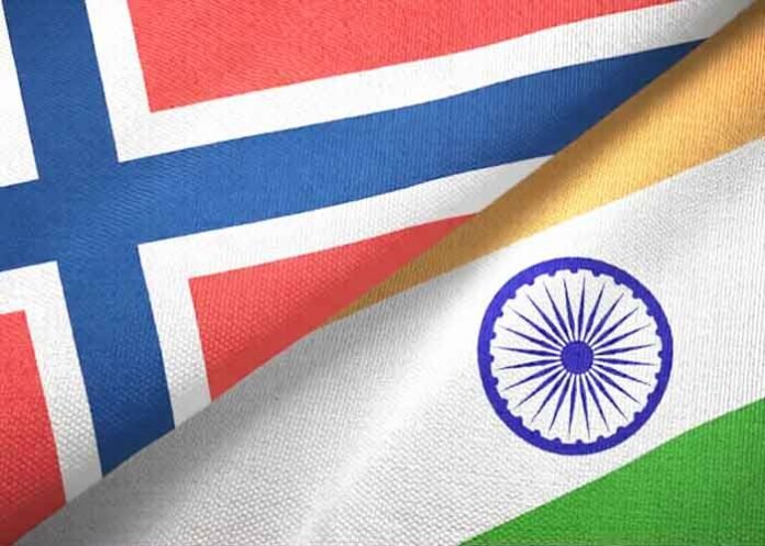 India Norway Flags