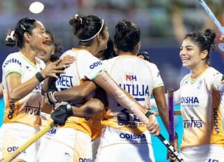 Indian women hockey team win