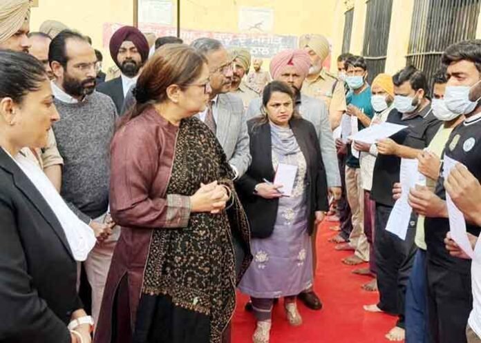 Justice Lapita Banerji inspects Fazilka Sub-Jail