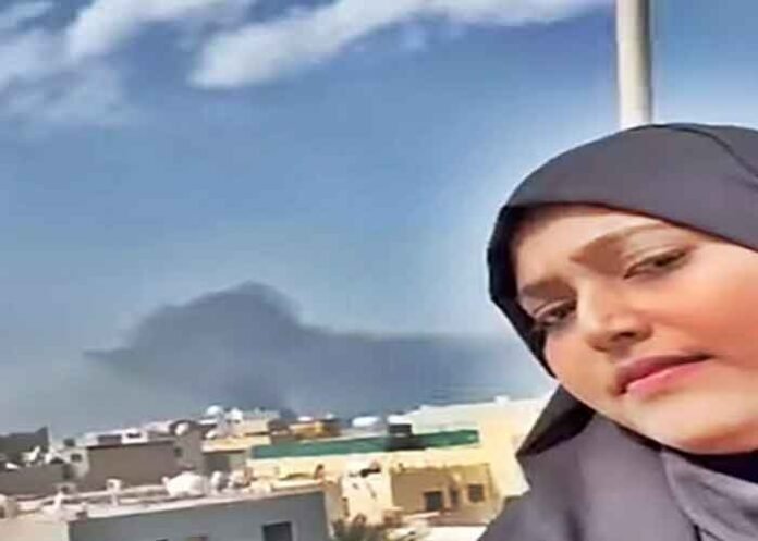 Karnataka woman shares viral video from Bahrain Iranian missile strikes on US
