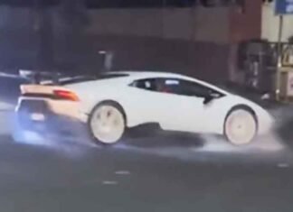 Lamborghini owner booked for drifting on MG Road​