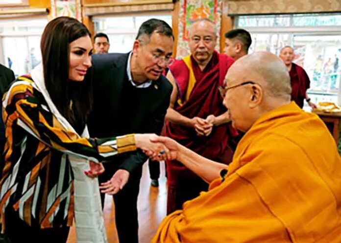 Laura Loomer met the Dalai Lama