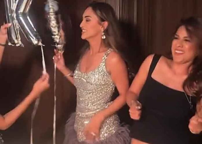 Nia Sharma grooves on Krystle DSouza birthday