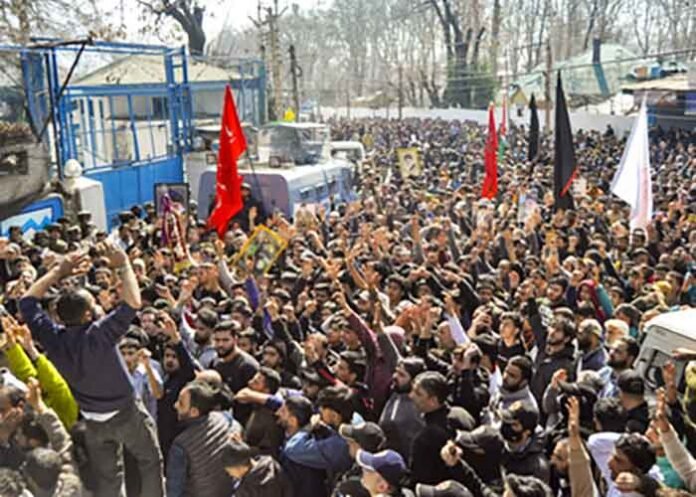 Pro-Iran protests continue across Kashmir Valley