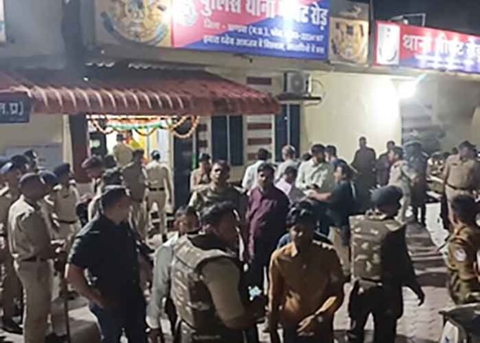 Protests erupt at Khandwa police station