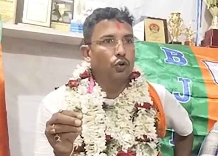 Retired Tripura Rifles jawan Tarak Saha race as BJP nominee