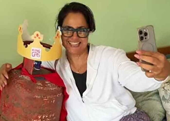 Sameera Reddy LPG shortage post