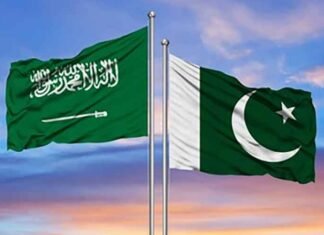 Saudi Arabia Pakistan Flags
