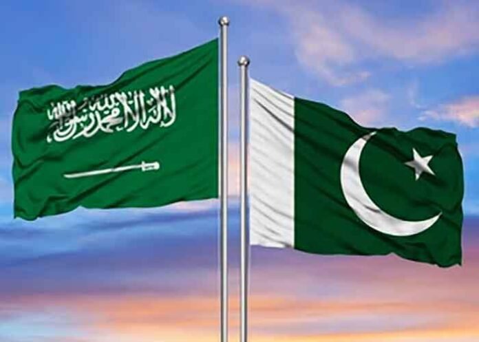 Saudi Arabia Pakistan Flags