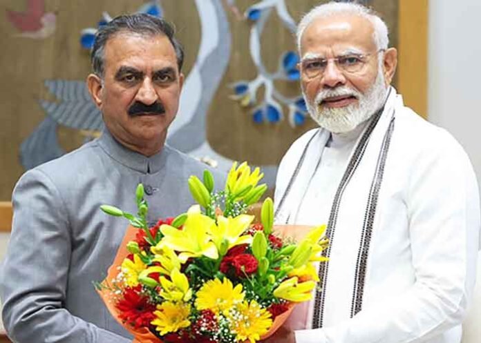 Sukhvinder Singh Sukhu meet PM Modi