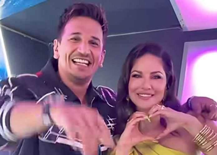 Sunny Leone grooves with Prince Narula