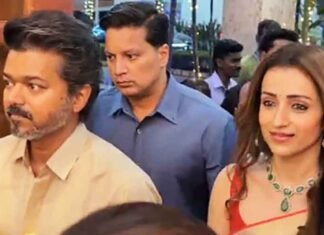 TVK Vijay and Trisha appearance