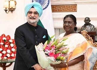 Taranjit Singh Sandhu Droupadi Murmu