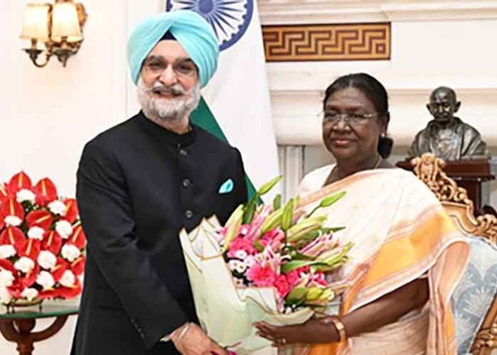 Taranjit Singh Sandhu Droupadi Murmu