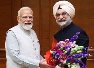 Taranjit Singh Sandhu met PM Modi