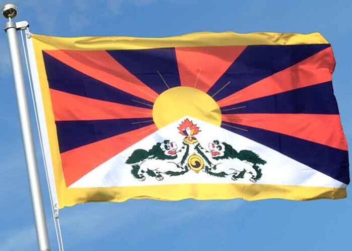Tibetan flag