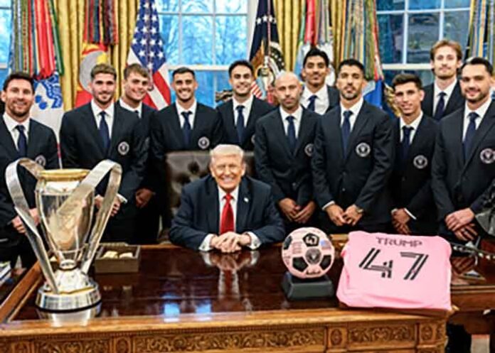 Trump honors Messi Inter Miami at White House