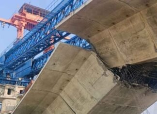 Under-construction bridge collapses in Bihar’s Gopalganj; no injuries reported