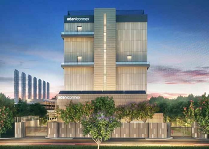 AdaniConneX Building logo