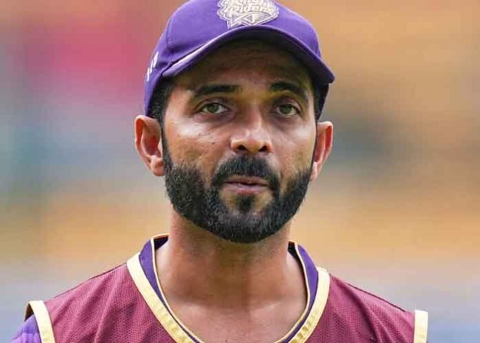Ajinkya Rahane KKR Cricketer