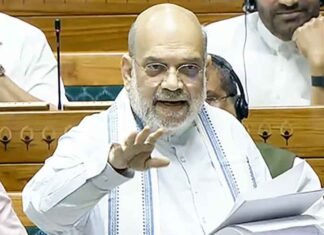 Amit Shah in lok Sabha Parliament