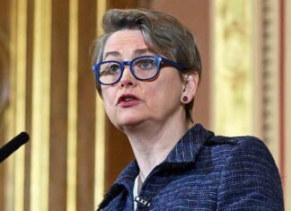 Britain Foreign Secretary Yvette Cooper